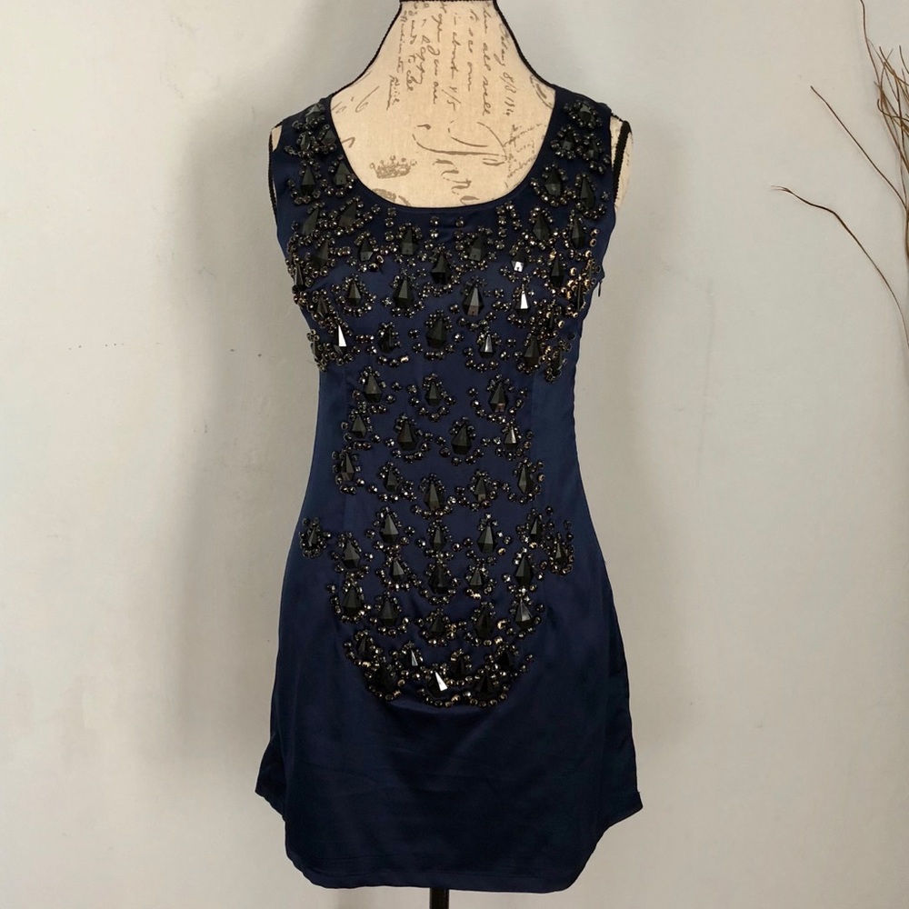 Gorgeous Firuze San Francisco Navy Blue Dress